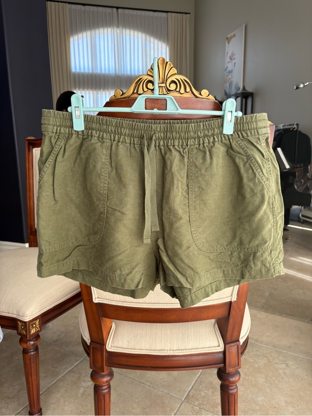 J Crew 100% linen shorts